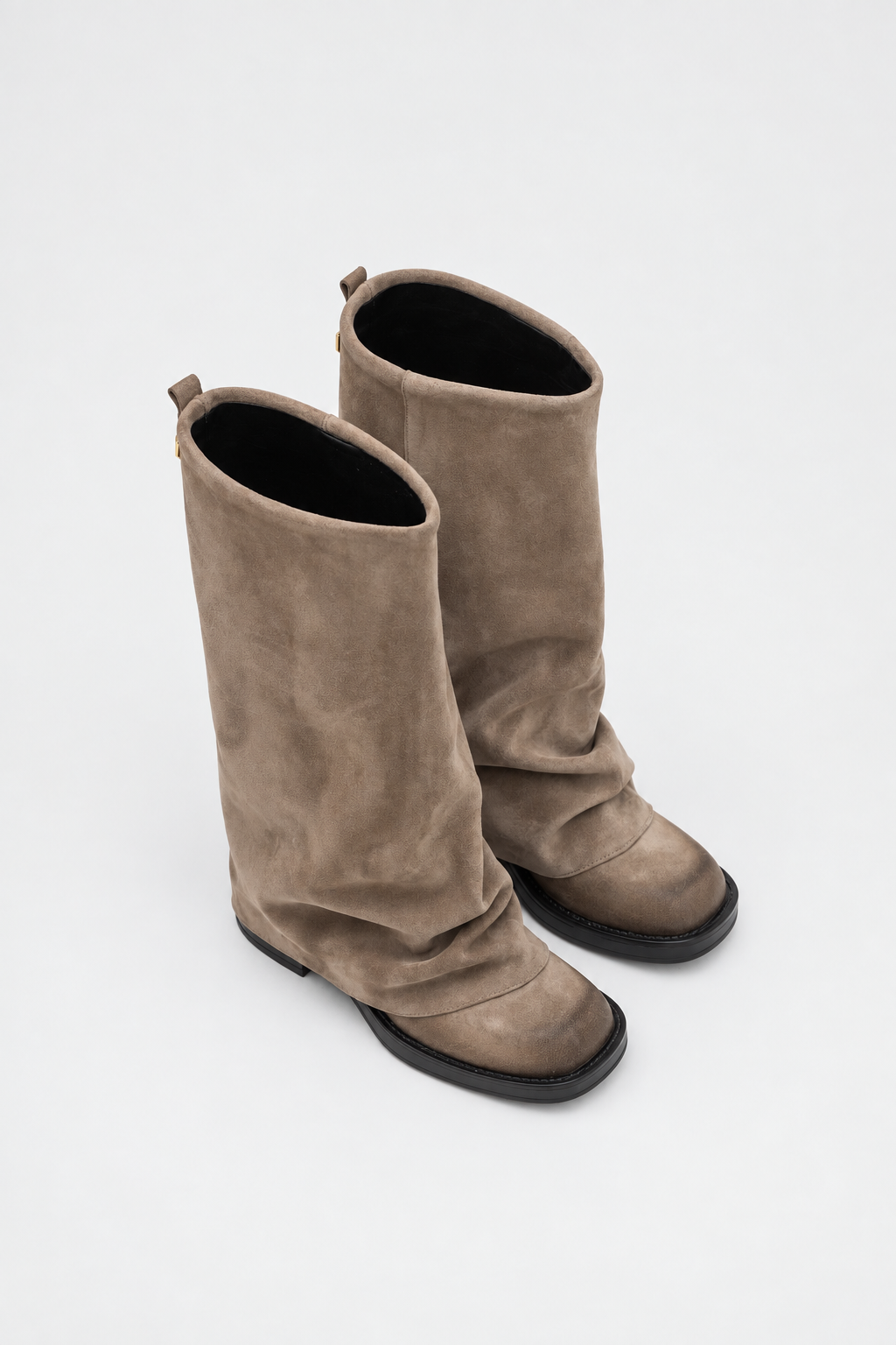 VICTORIA MID SUEDE STONE