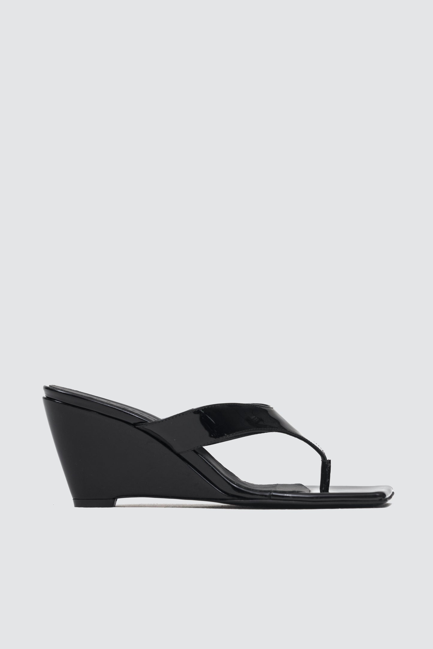 LAUREN BLACK PATENT