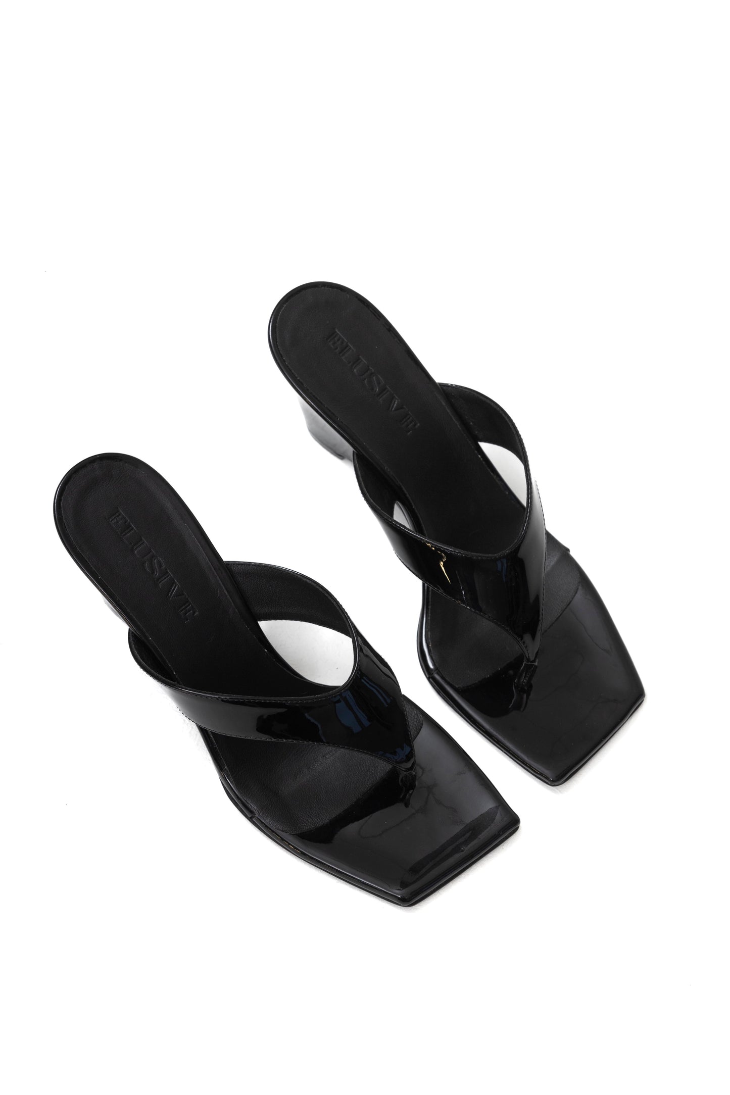 LAUREN BLACK PATENT