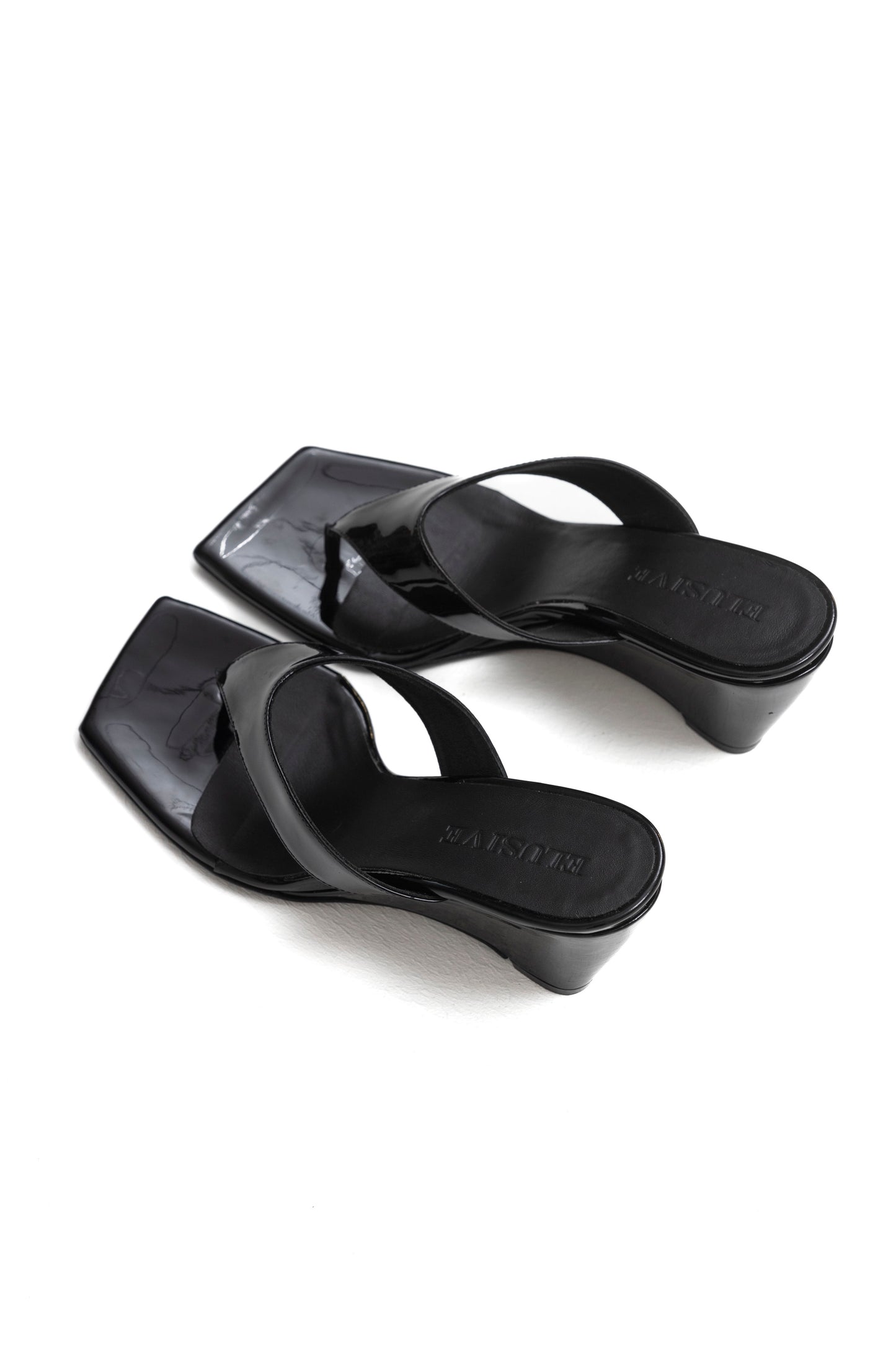 LAUREN BLACK PATENT
