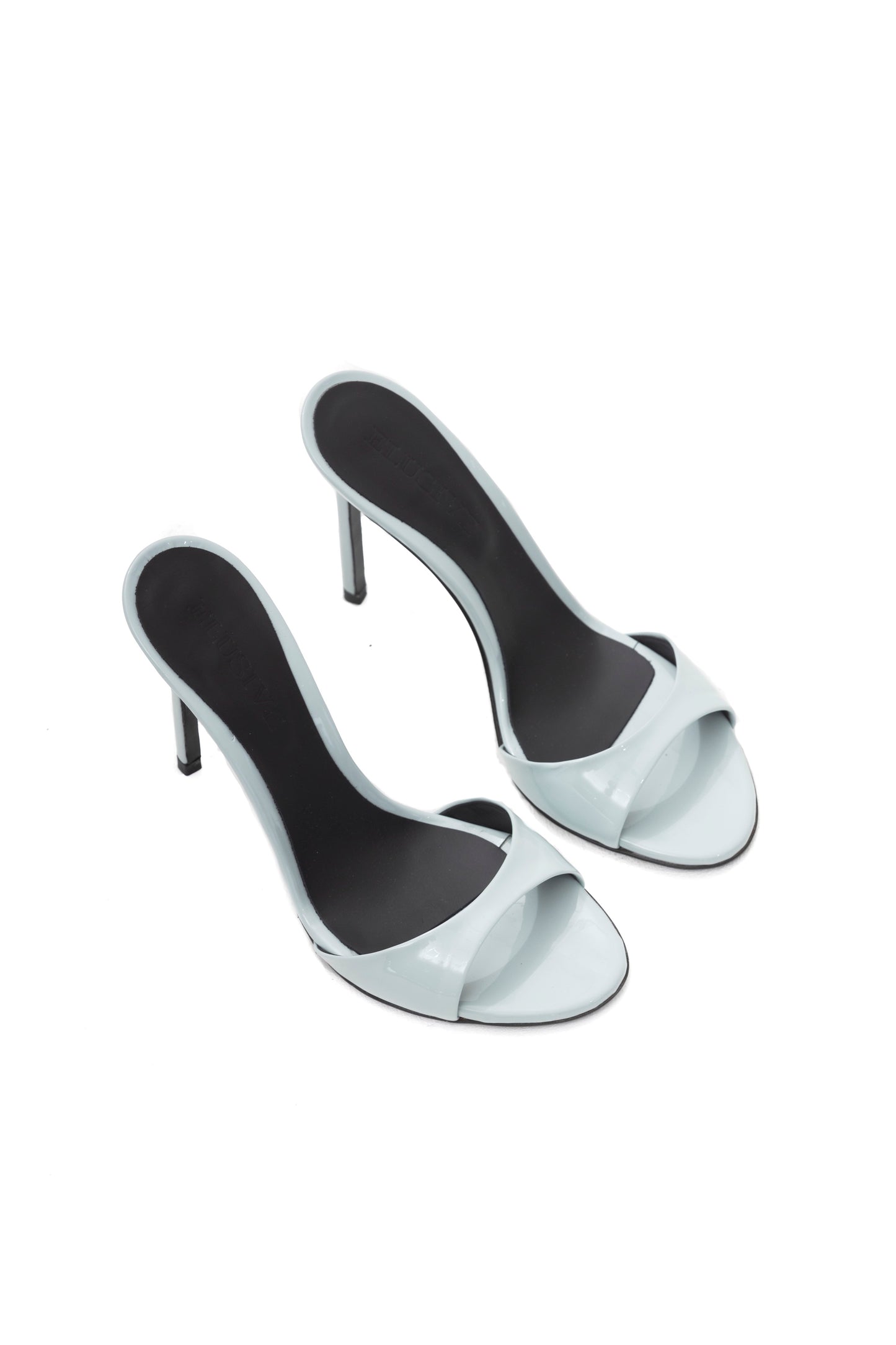 MATHILDE PATENT BABY BLUE
