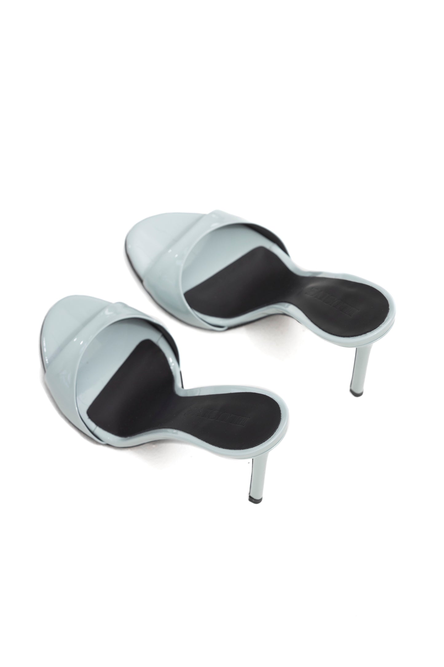 MATHILDE PATENT BABY BLUE