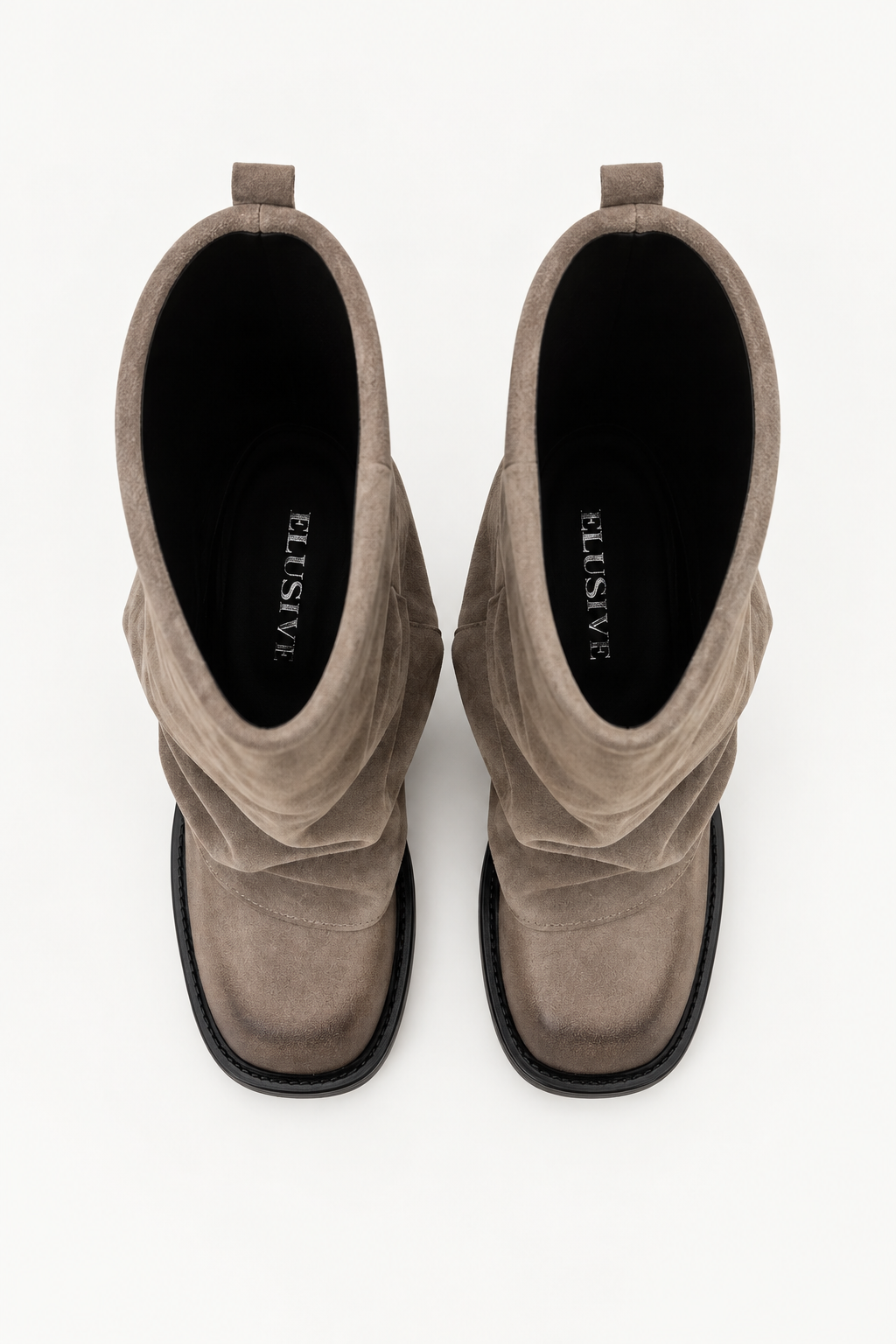 VICTORIA MID SUEDE STONE