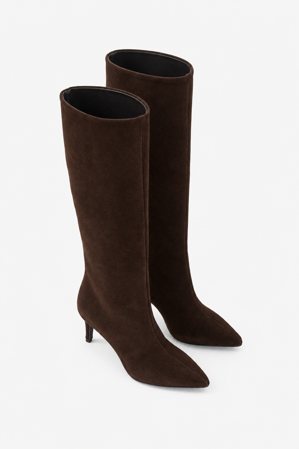 MARLENE SUEDE BROWN stivale in pelle scamosciata marrone