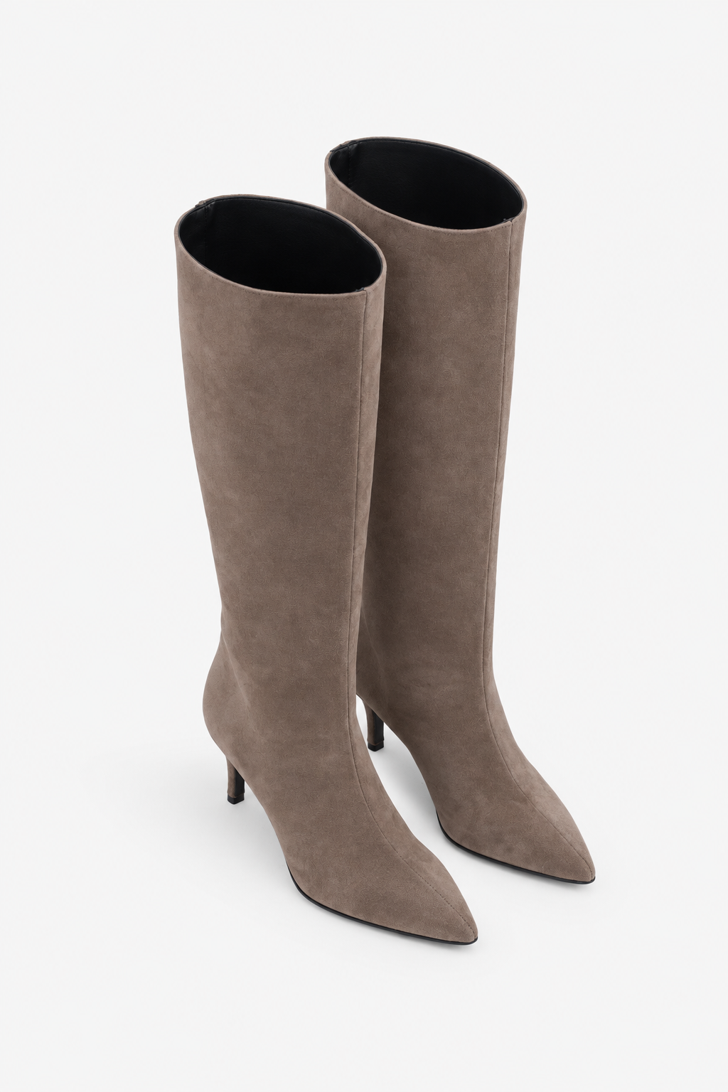 MARLENE SUEDE TAUPE, vista frontale